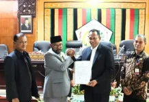 Wakil Walikota Lhokseumawe Hadiri Paripurna Pertanggungjawaban APBK 2025
