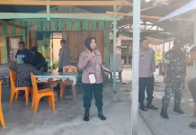 Sat Binmas Polres Lhokseumawe Ajak Warga Jaga Kamtibmas