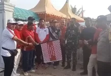 Ribuan peserta Meriahkan Jalan Santai di Gampong Meunasah Mesjid Lhokseumawe