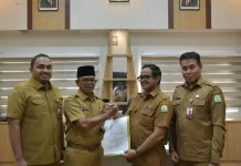 Taufik Jadi Plt Sekda Aceh, Wagub Dek Fadh: Jaga Integritas dan Bangun Komunikasi