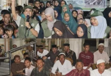 Maulid Nabi, Relawan TIM Bireuen Berbagi dengan 500 Keluarga Penyintas
