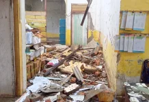 Cuaca Ekstrem Terjang Cot Girek, Rumah hingga Kantor Rusak