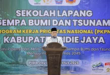 Kesiapsiagaan Bencana Harus Menjadi Budaya Masyarakat