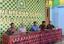 Kemenag Aceh Timur Sosialisasikan EMIS GTK untuk Operator Madrasah