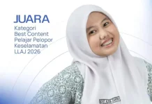 Cut Alisa Zahira Raih Best Content Pelajar Pelopor LLAJ Aceh