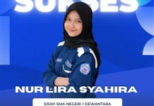 SMAN 1 Dewantara, Nur Lira Syahira Wakili Aceh di ISLC Nasional 2026.