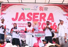 Ribuan Warga Aceh Timur Ramaikan Jalan Sehat Gembira Medco E&P Malaka