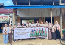 Mahasiswa KKN Unimal Dorong UMKM Cut Meureubo Go Digital