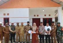 Bupati Al-Farlaky Launching Pembangunan Huntap Korban Banjir
