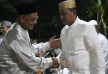 Kapolres Lhokseumawe Hadiri Maulid Nabi di Panggoi