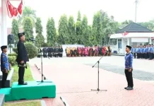 Sekda Lhokseumawe A. Haris Pimpin Upacara Hardikda Aceh ke-67