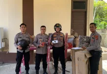 Polres Lhokseumawe Terima dan Salurkan Kaporlap dari Korsabhara Baharkam Polri