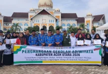 Madrasah Aceh Utara Raih Penghargaan pada Peringatan Hardikda ke-67
