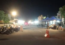 Kuliner Malam di Depan Kantor Bupati Aceh Utara, UMKM Dongkrak Ekonomi Warga