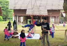 RA Al Qasim Ajak Anak Cintai Budaya Aceh lewat Outbound