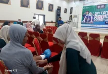 Rangkaian HUT Radio, RRI dan RS Arun Gelar Pemeriksaan Kesehatan Gratis