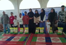 Rangkaian Harbak Radio ke 81, RRI Lhokseumawe Santuni Anak Yatim dan Piatu
