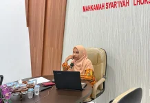 Mahkamah Syariah Narasumber Dialog Interaktif RRI Lhokseumawe via Zoom