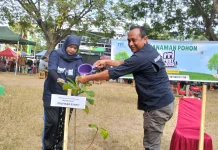 Penanaman Pohon Warnai Rangkaian RRI Fest 2026 di Lhokseumawe