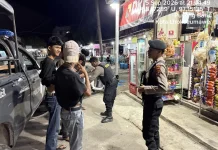 Cegah Kejahatan Malam Hari, Polres Lhokseumawe Perkuat Patroli Peritis