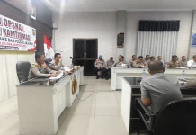 Evaluasi Kinerja Jajaran, Kapolres Ingatkan Kerawanan Pilchiksung