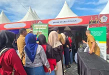 Al-Qur’an dan Iqra Jadi Magnet Pengunjung Stan DSI Aceh Utara
