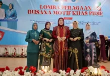 Lomba Busana Motif Khas Pidie Angkat Pesona Budaya Daerah