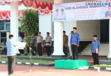 Sekdako Lhokseumawe Pimpin Upacara Peringatan HAORNAS ke-43