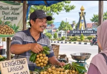 Harga Lengkeng di Langsa Tembus Rp60 Ribu per Kilogram