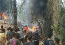 Sumur Minyak Aceh Timur Kembali Terbakar, Empat Damkar Dikerahkan