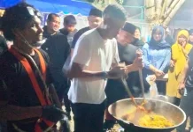 Mie Aceh Bang Baneng "Si Koki Pohon" Pikat Wabup Tarmizi Panyang
