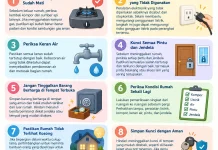 Tinggalkan Rumah dalam Keadaan Aman