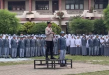 Wakapolsek Sampaikan Pesan Kamtibmas kepada Pelajar SMA Negeri 1 Lhokseumawe