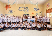 SIAGA-AI Edukasi 164 Siswa SMPN 5 Lhoksukon Hadapi Banjir