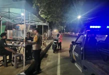 Patroli Malam Cegah Gangguan Kamtibmas di Banda Sakti