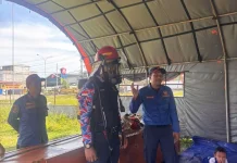 Sebanyak 40 Siswa TK Ibdaul Ulum Seru-Seruan Belajar Damkar