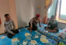 Kapolres Lhokseumawe Jenguk Personel yang Sakit