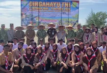 Jelang HUT ke-81 TNI, Kodim Aceh Utara Hijaukan Pesisir Seuneudon