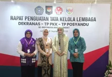 Ny. Yulinda Sayuti Ikuti Rapat TP PKK dan TP Posyandu se-Indonesia