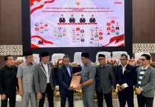 Pemkab Serahkan Nota Keuangan Raqan Perubahan APBK 2026