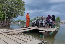 DPR RI, DPRA hingga Bupati Juga Datang, Jembatan Naleung 4 Tahun Tak Kunjung Jadi