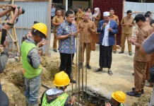 Wali Kota Langsa Letakkan Batu Pertama Masjid Asy-Syakirin