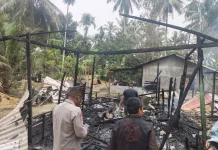 Kebakaran Warung di Ujong Pacu Kerugian Mencapai 100 Juta