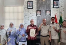 Kantor Pertanahan Lhokseumawe Serahkan Sertipikat BMN kepada KPKNL