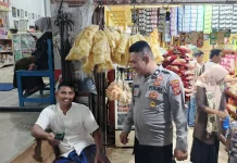 Patroli Polsek Kuta Makmur Sasar Wilayah Rawan Guantibmas