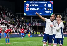 Kalahkan Ceko 2-0, Inggris Raih Kemenangan Perdana di Nations League