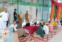 Puskesmas Mon Geudong Lakukan Tracing TB di Pusong Baru