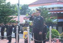 Polres Aceh Utara Gelar Upacara Hari Kesaktian Pancasila 2026