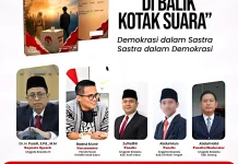 Bawaslu Aceh Utara, Diskusi Publik Novel “Di Balik Kotak S