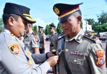 Sebanyak 19 Pejabat Polres Aceh Timur Berganti